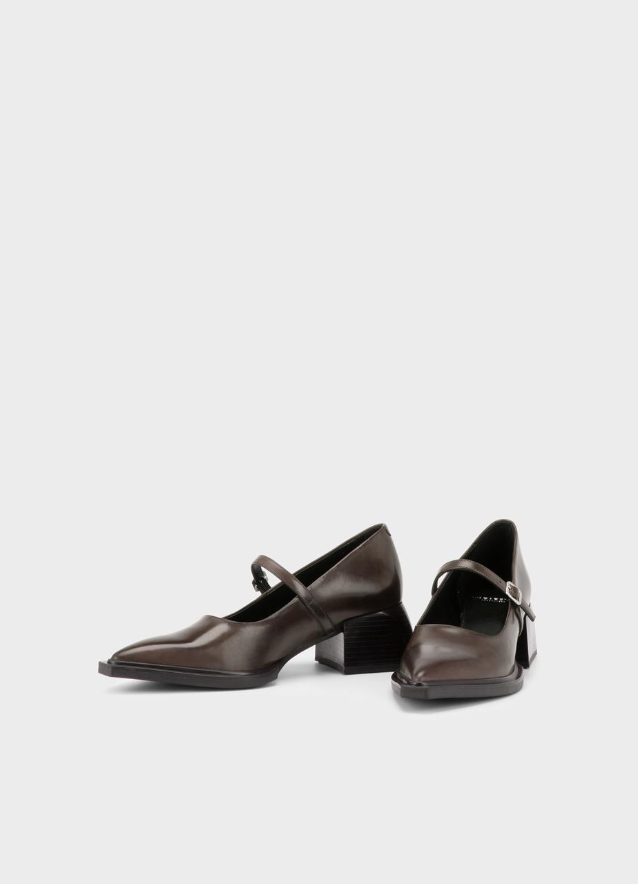 Vivian pumps Grey, Brush-Off Leather