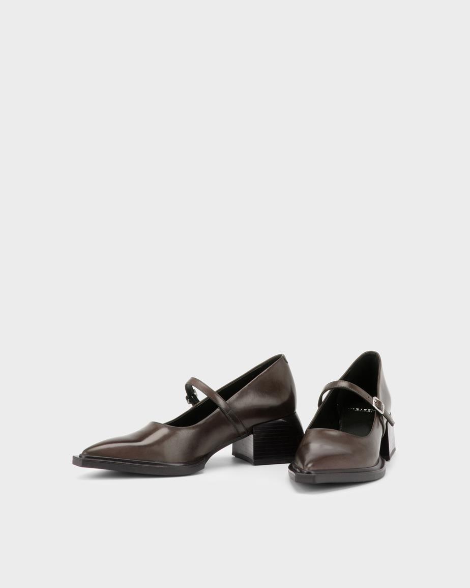 Vivian pumps Grey, Brush-Off Leather