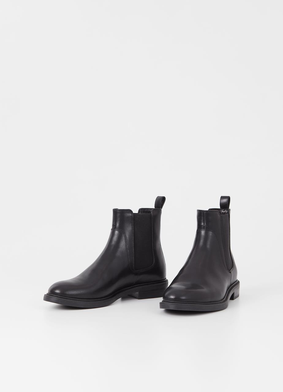 Amina boots Black leather