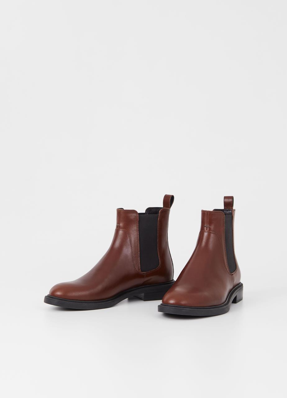 Amina boots Brown leather