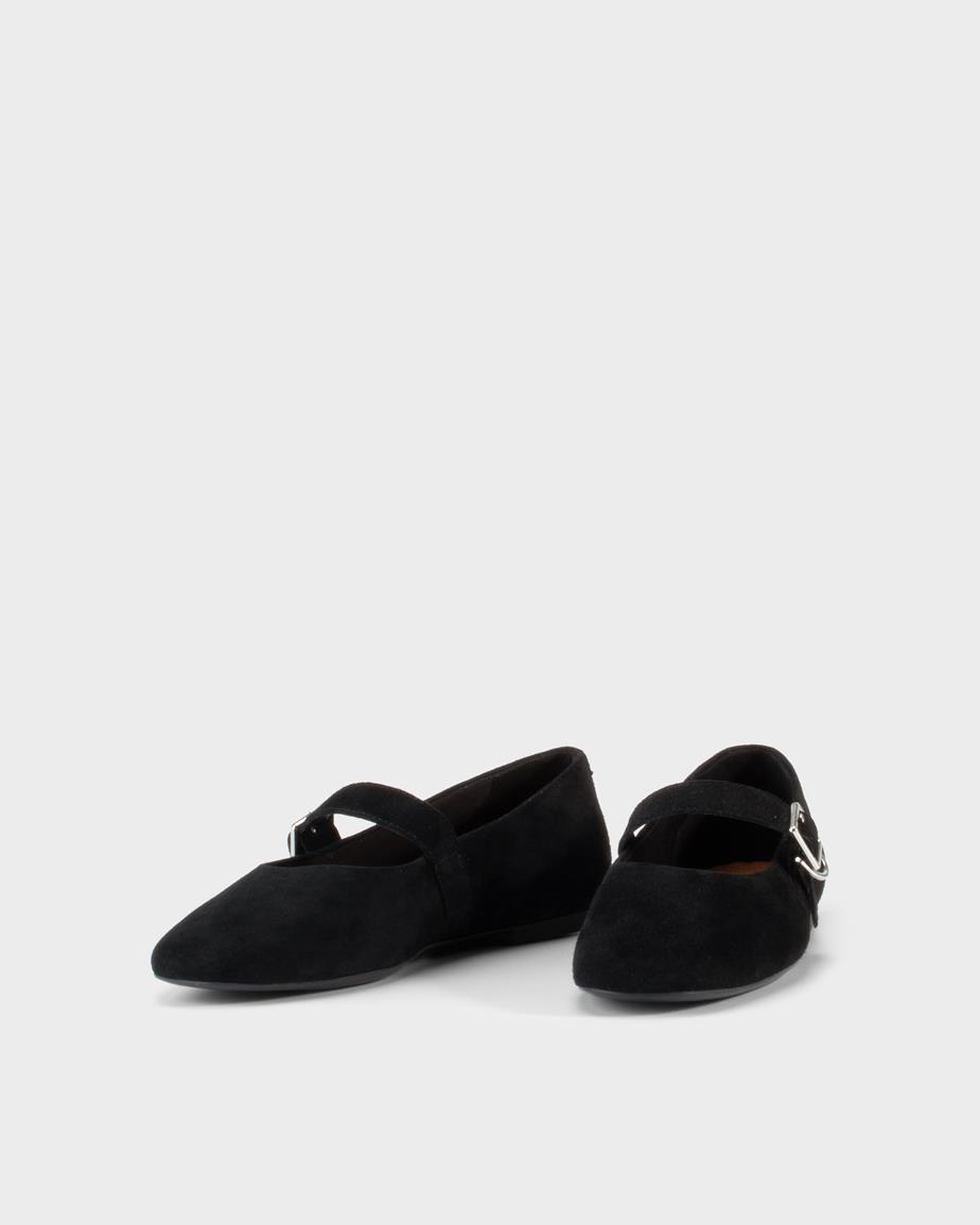 Jolin ballet flats Black, Suede