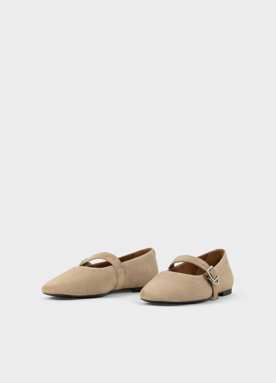 Jolin shoes Light Brown suede