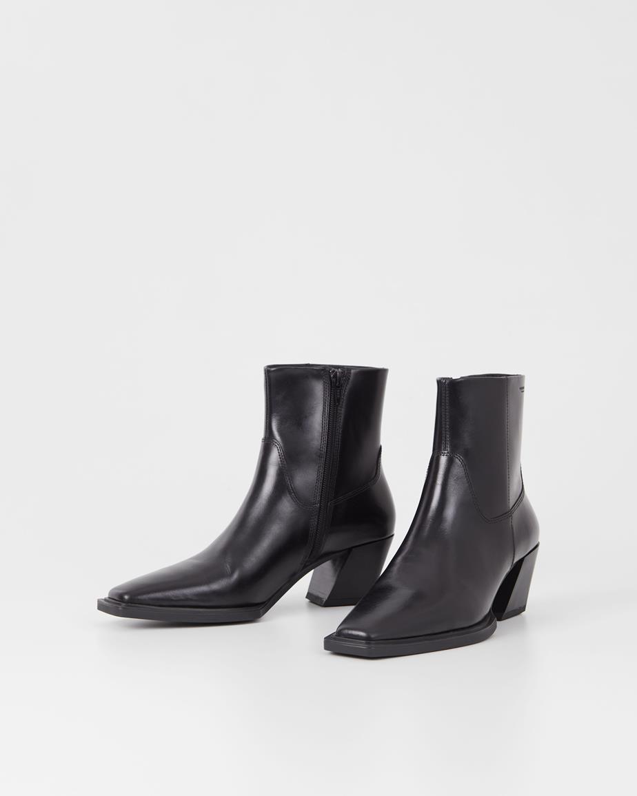 Alina stiefeletten Schwarzes, Leder