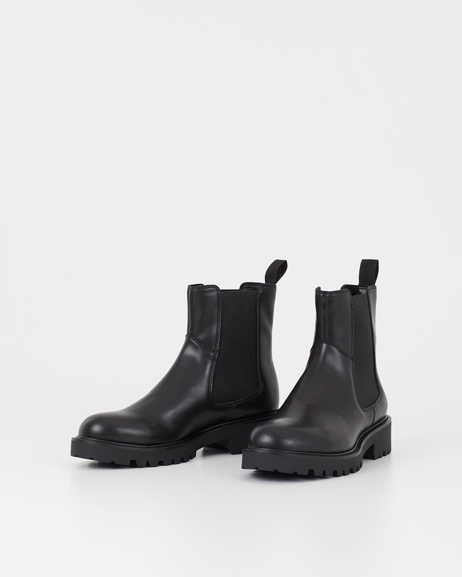 Kenova chelsea boots Schwarz, Lederimitat