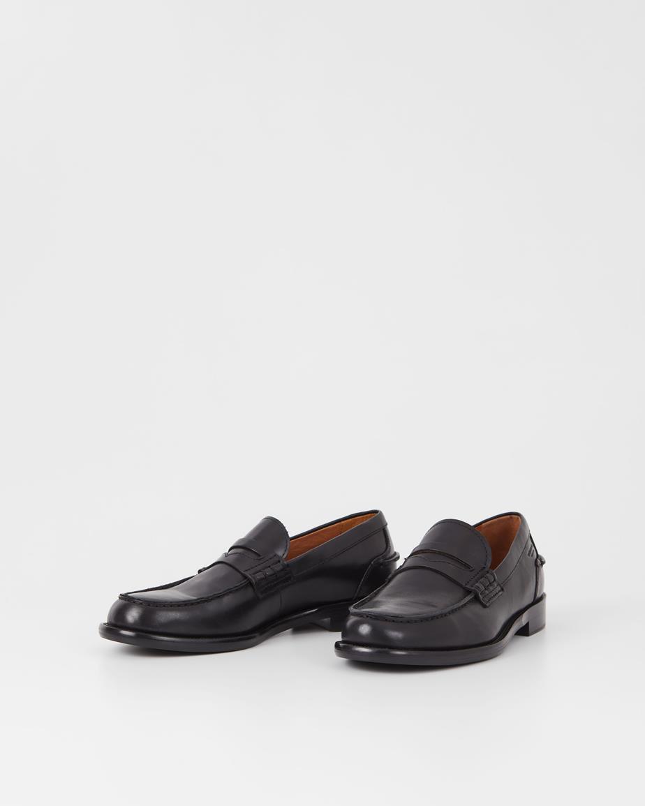 Steven loafers Black, Leather