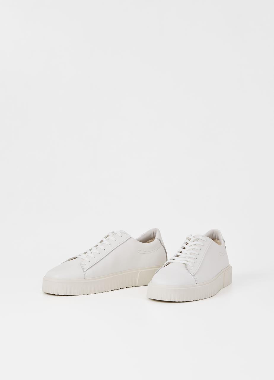 Derek baskets Blanc cuir