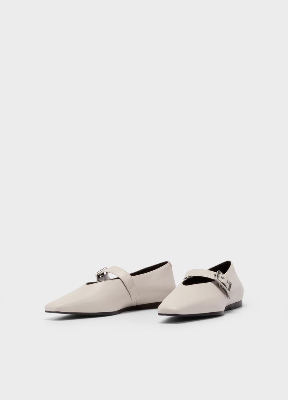 Wioletta shoes Off-White leather