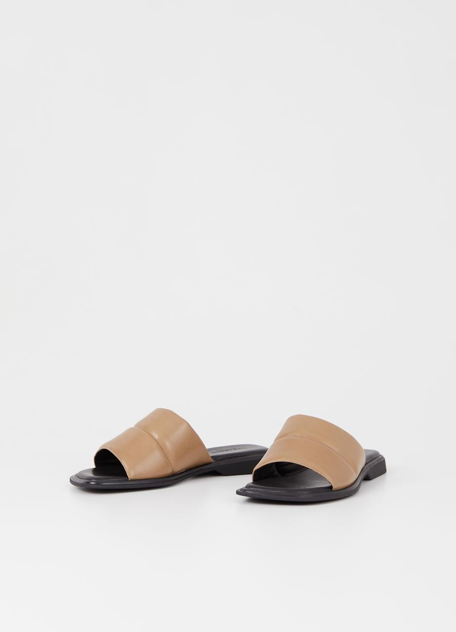 Izzy sandals Beıge leather