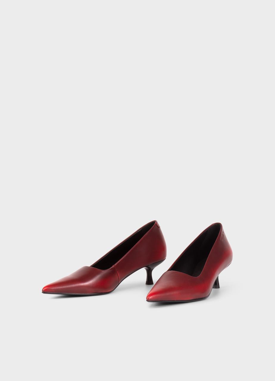 Lykke pumps Red brush-off leather