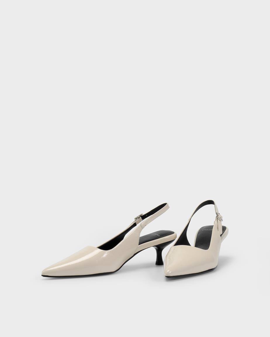 Lykke pumps Beige, Patent Leather