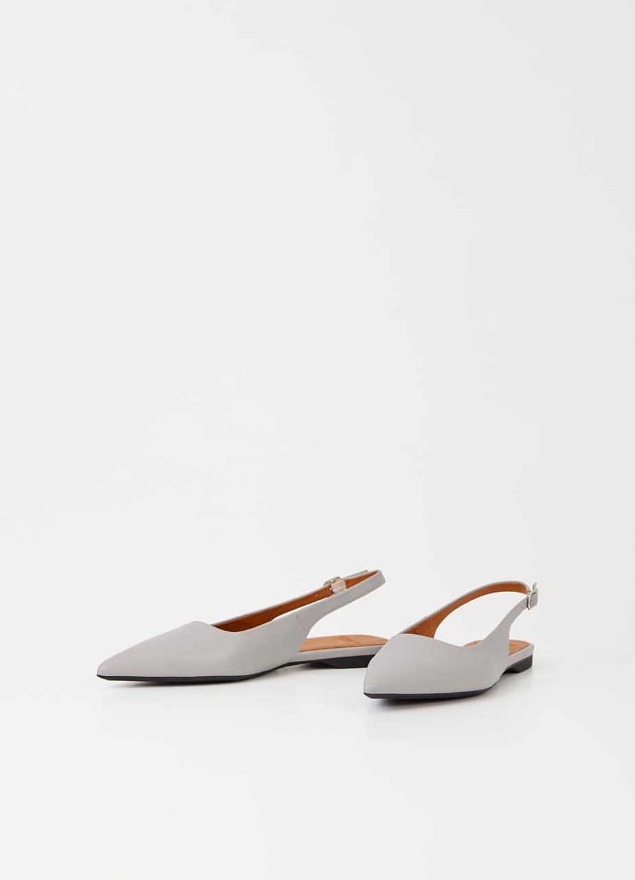 Hermine shoes Grey leather