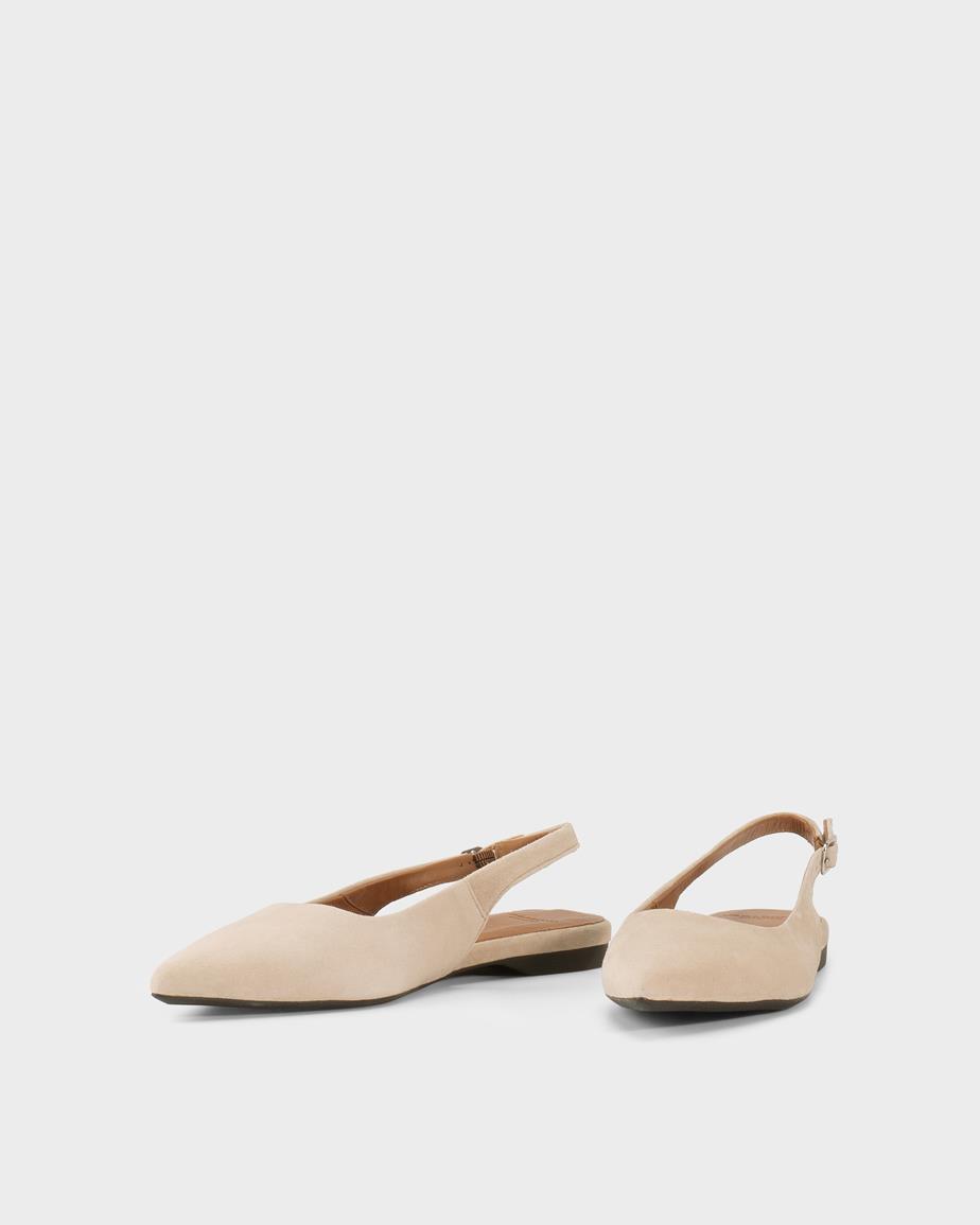 Hermine ballet flats Beige, Suede