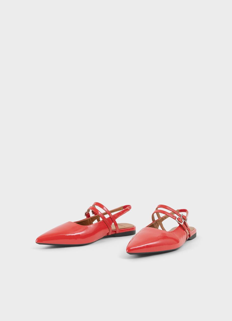 Hermine ballerina's ROOD LAKLEER