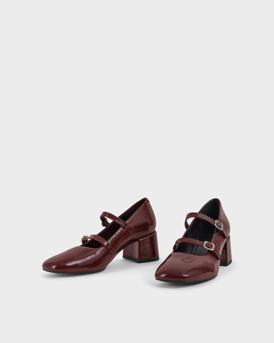 Adıson pumps Dark Red, Patent Leather