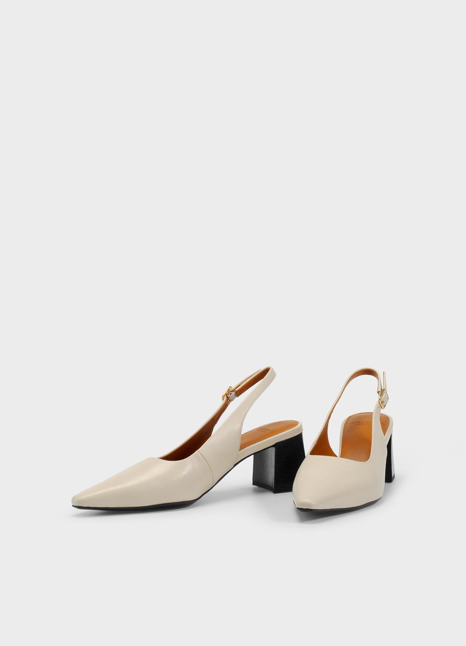 Altea pumps Offwhite leder