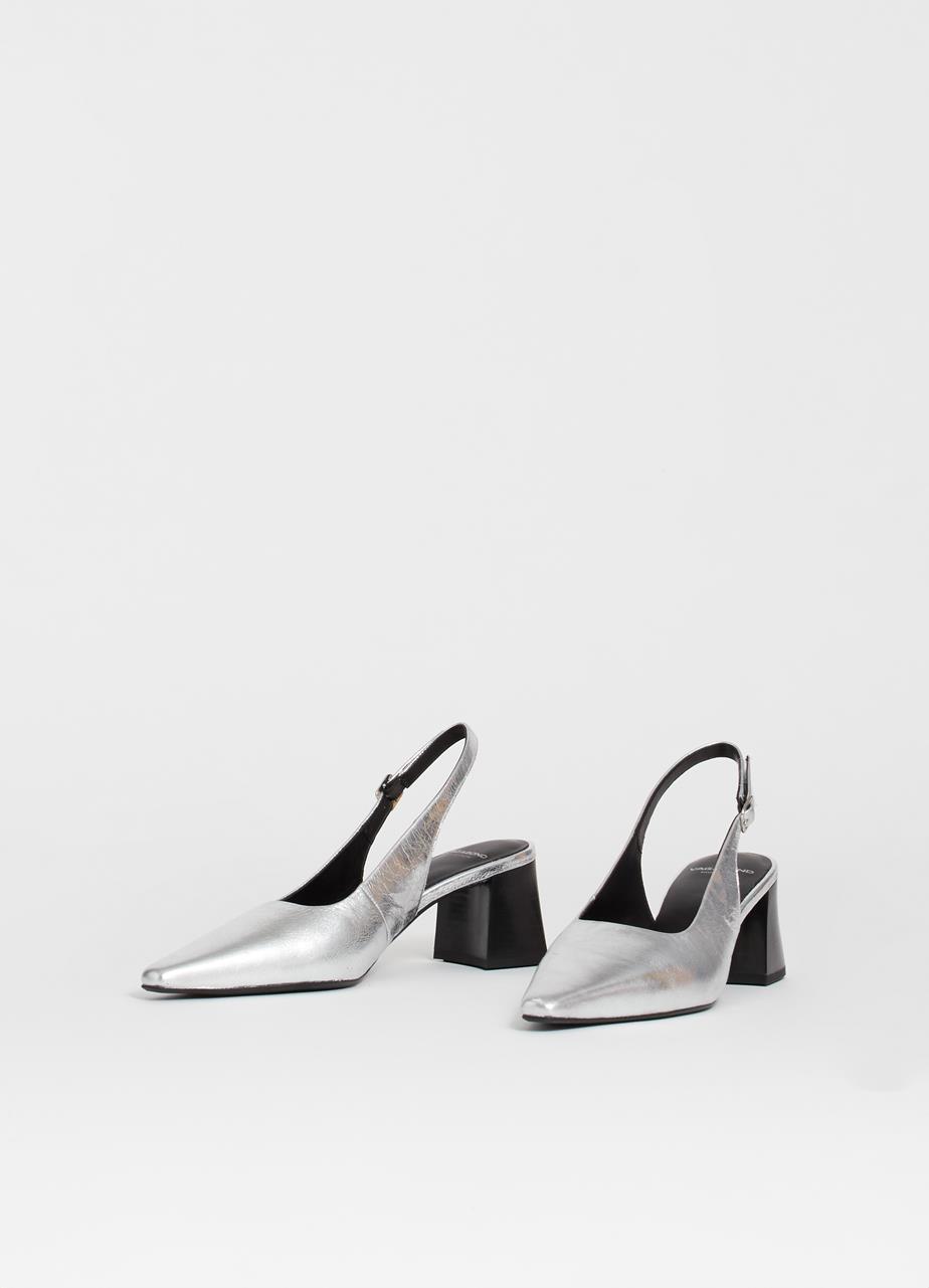 Altea pumps Silver metallic leather