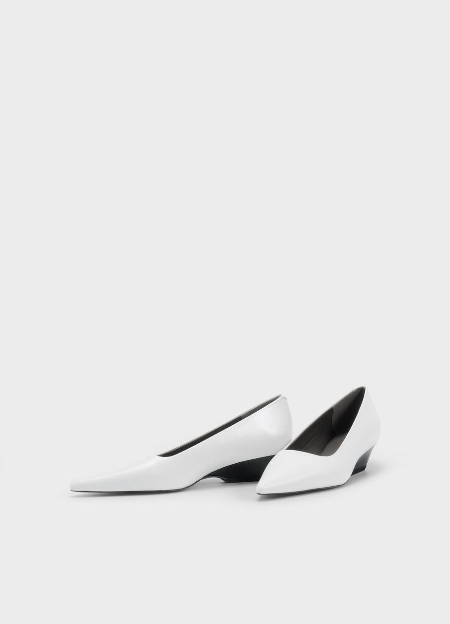 Sonya escarpins Blanc cuir