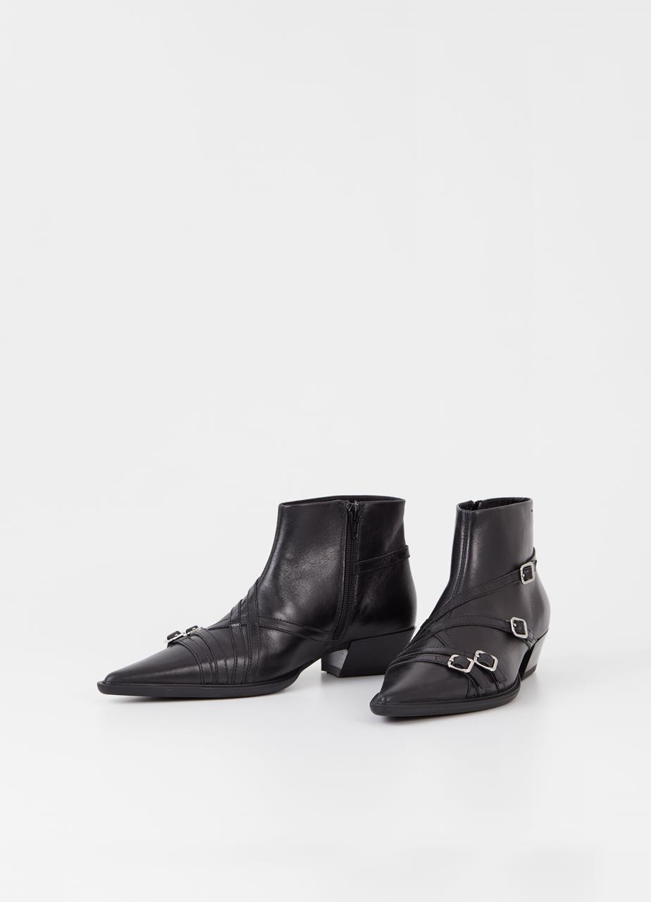 Cassıe boots Black leather