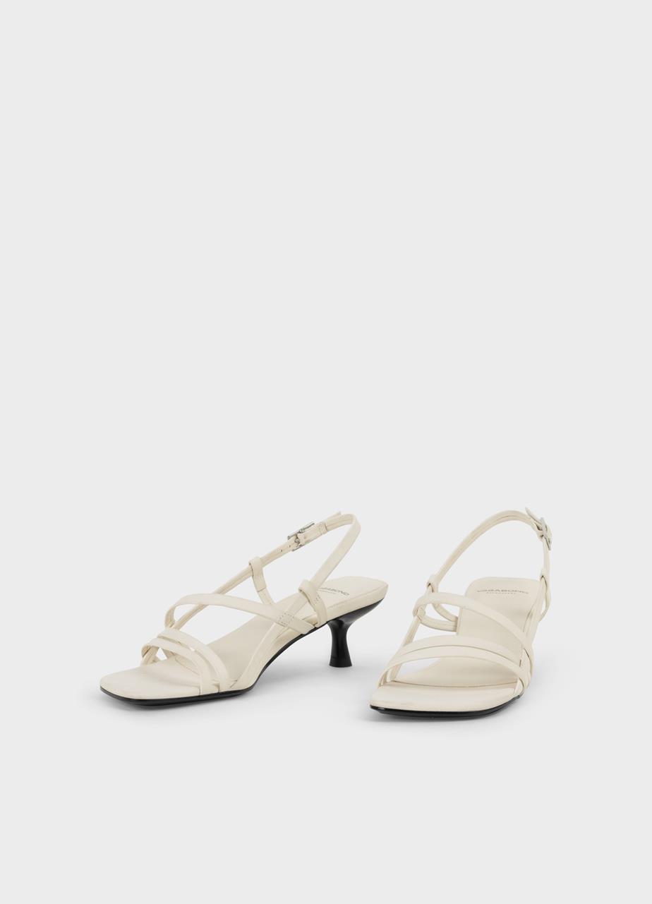 Jonna sandaler Offwhite læder