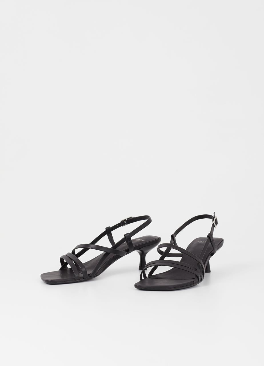 Jonna sandals Black leather