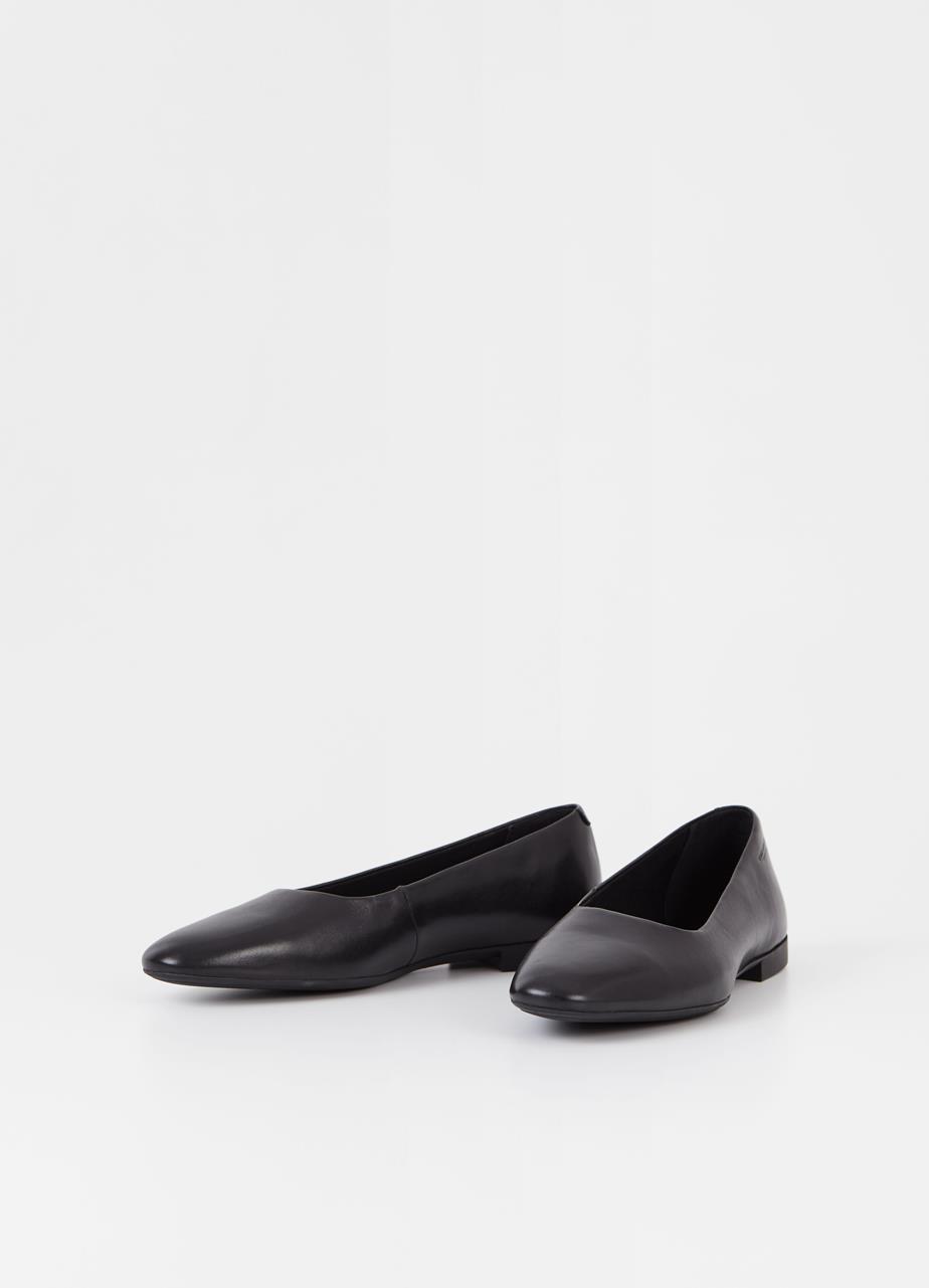 Sıbel shoes Black leather
