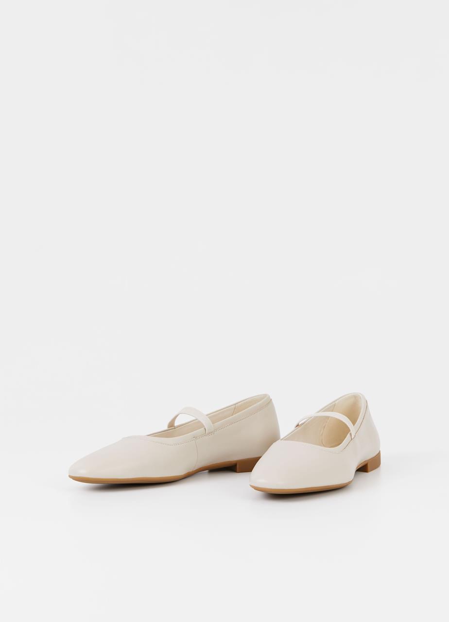 Sibel shoes Off-White leather