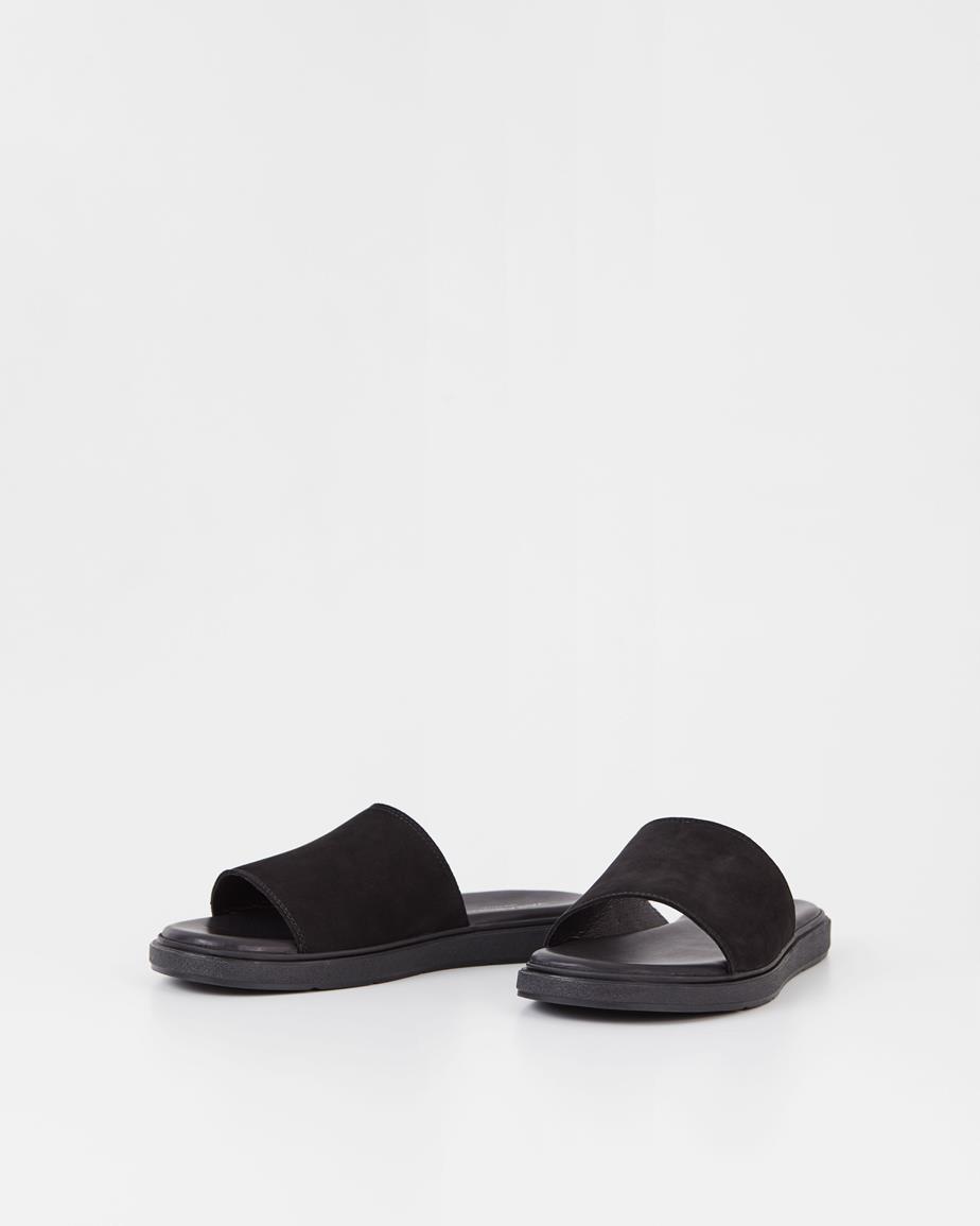 Mason sandalen Schwarz, Nubukleder