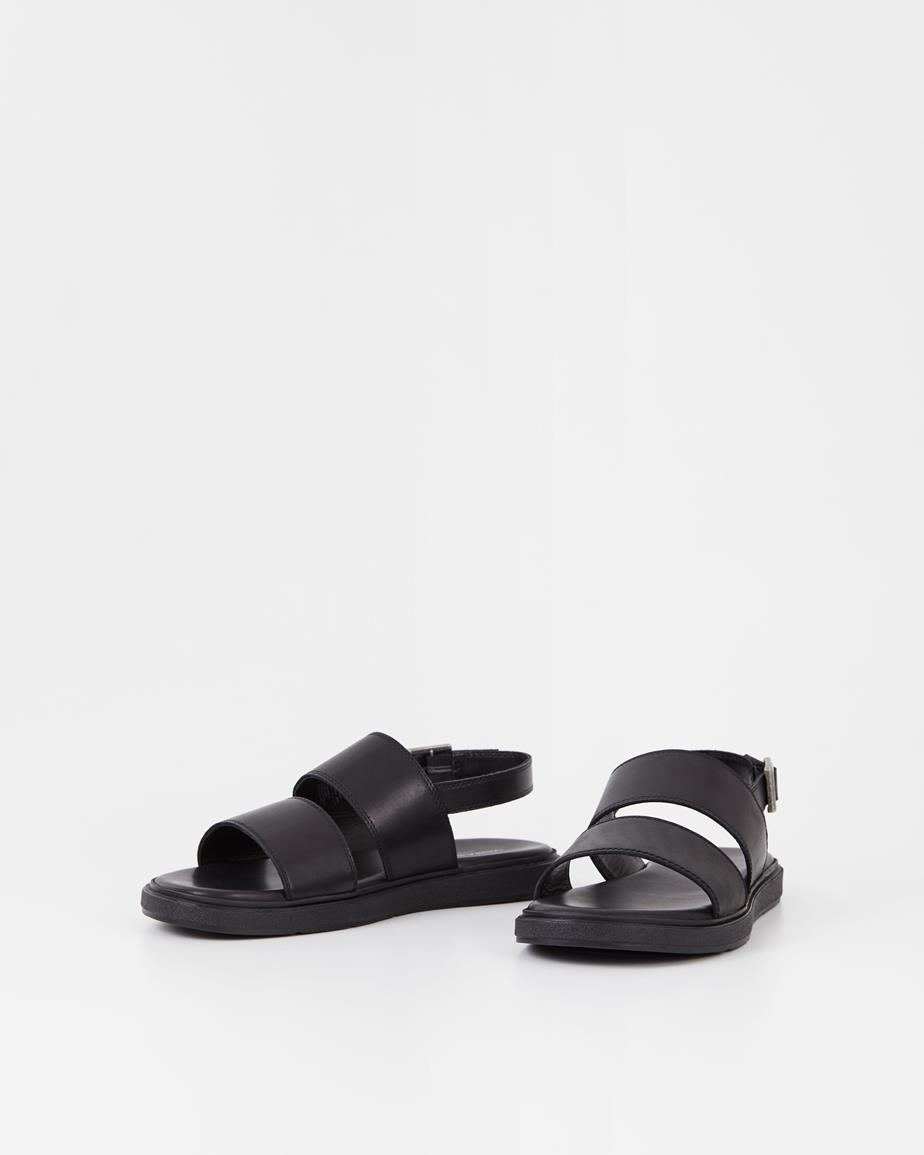 Mason sandalen Zwart, Leer