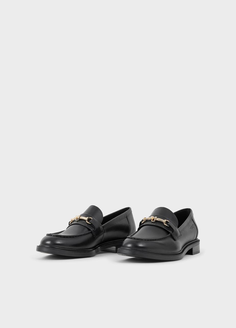 Amina loafers Black leather