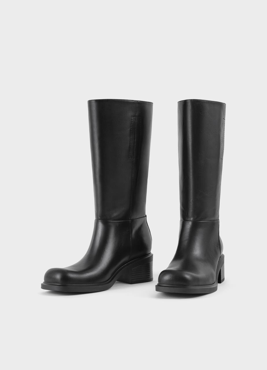 Daniella tall boots Black leather