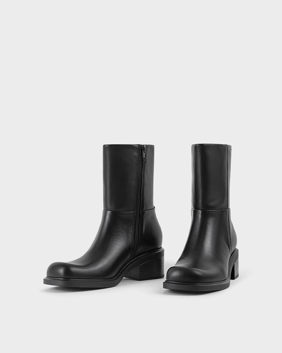 Daniella stiefel Schwarzes, Leder