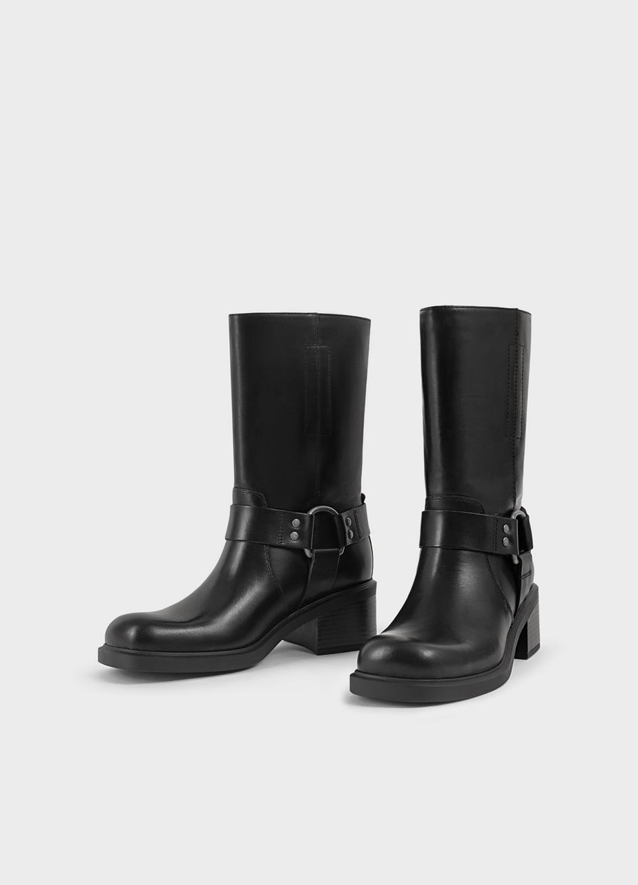 Daniella tall boots Black leather