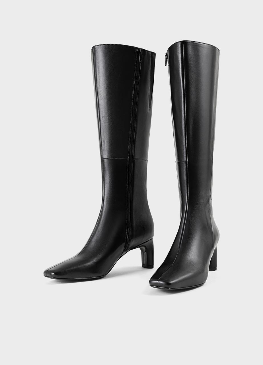 Vendela tall boots Black leather