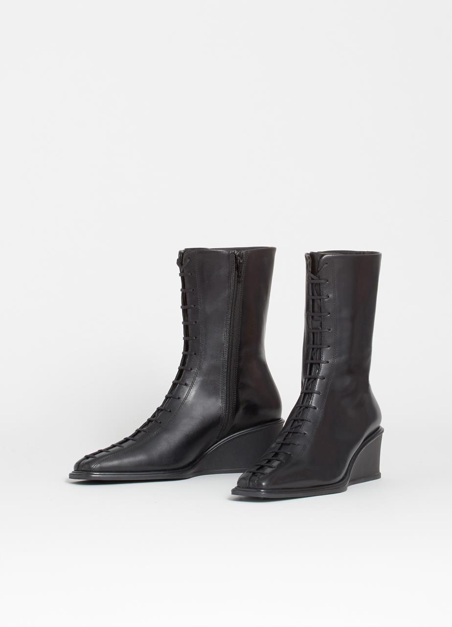 Aino bottes Noir cuir