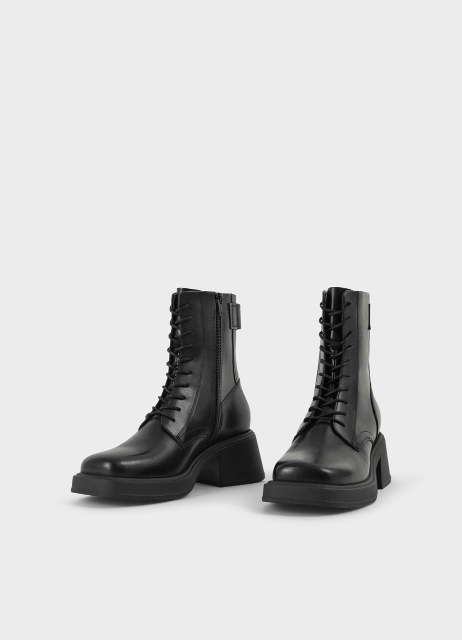 Dorah bottes Noir cuir