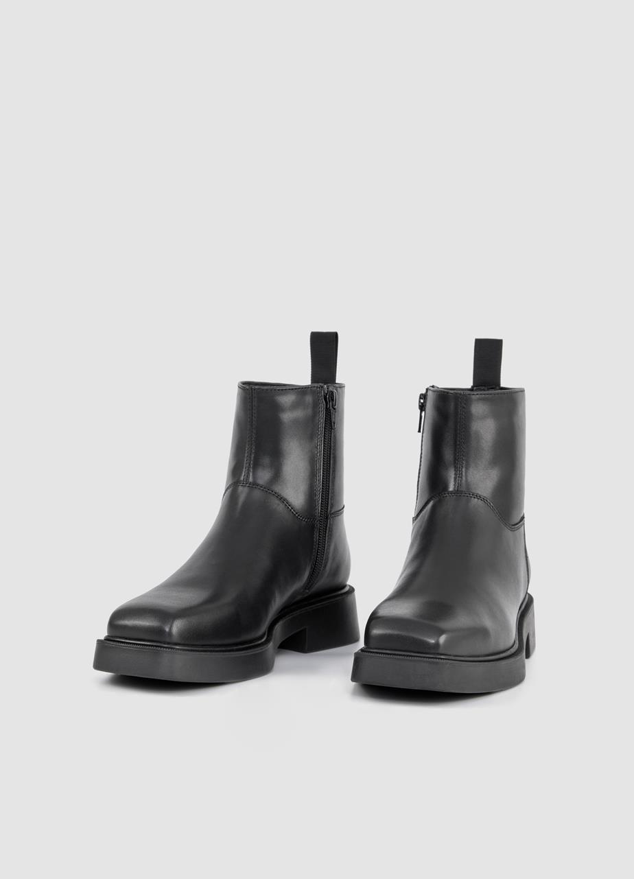 Jillian bottes Noir cuir