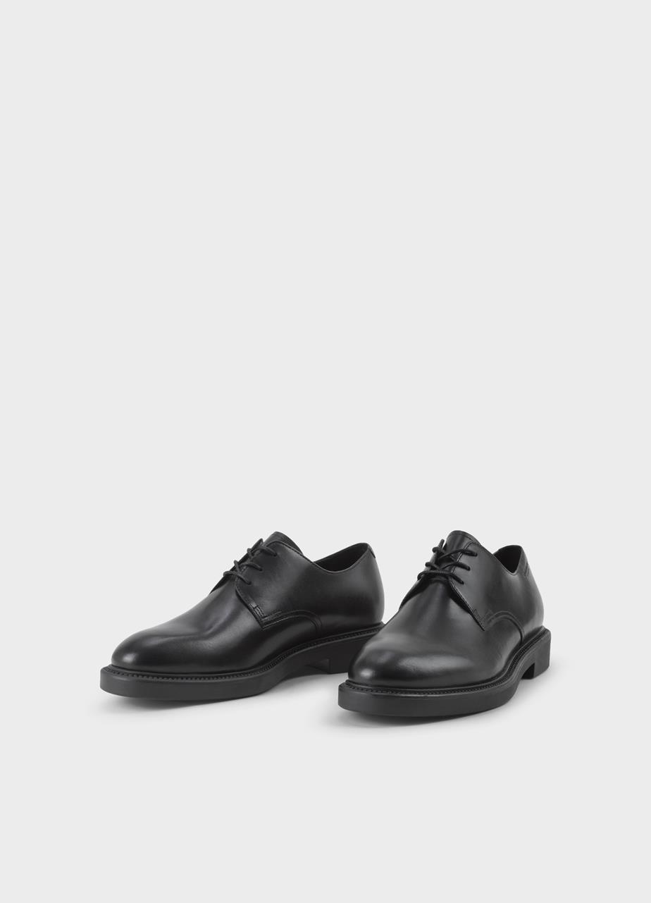 Alex w chaussures basses Noir cuir