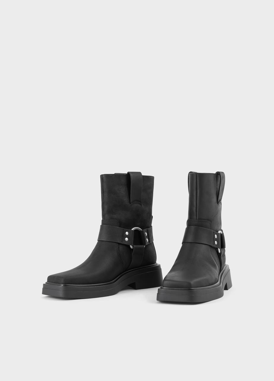 Eyra boots Black oily nubuck