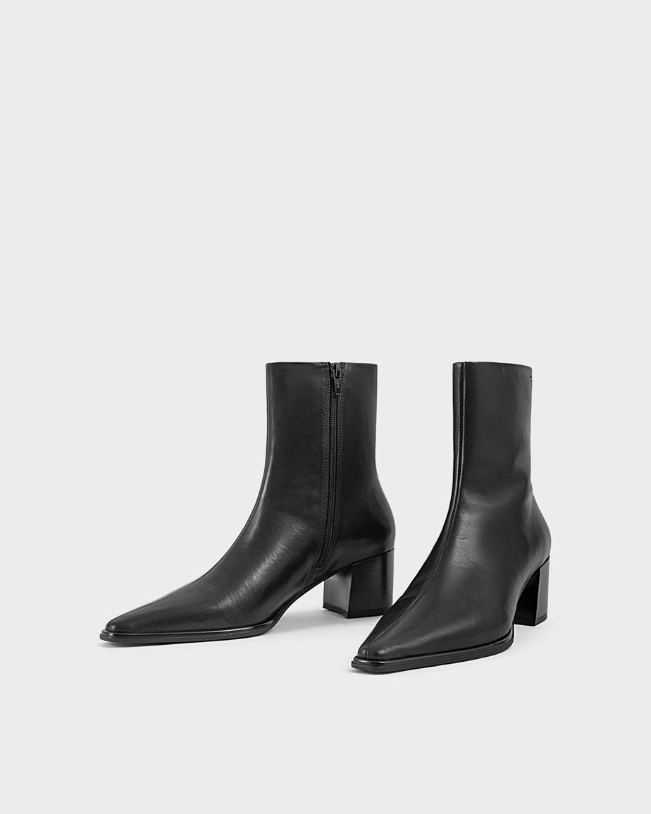 Giselle stiefeletten Schwarzes, Leder