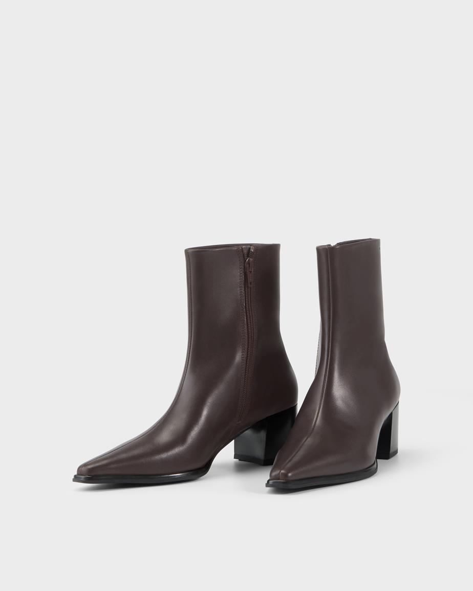 Giselle stiefeletten Braunes, Leder