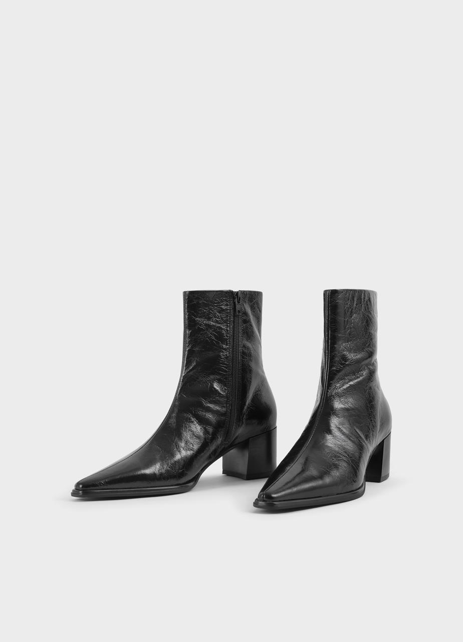 Giselle boots Black patent leather