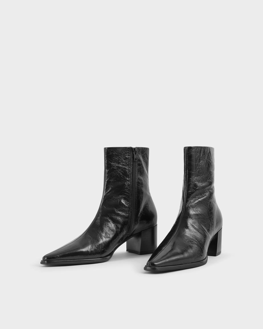 Giselle ankle boots Black, Patent Leather