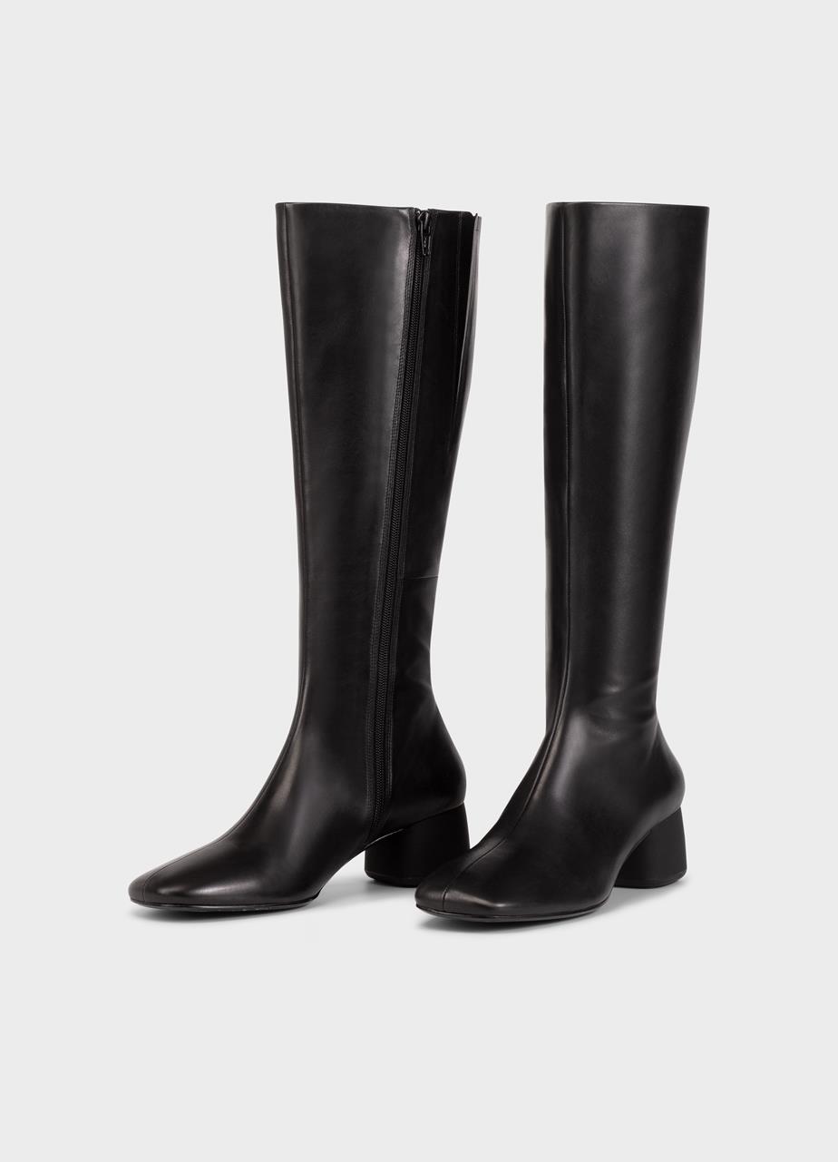 Livia tall boots Black leather