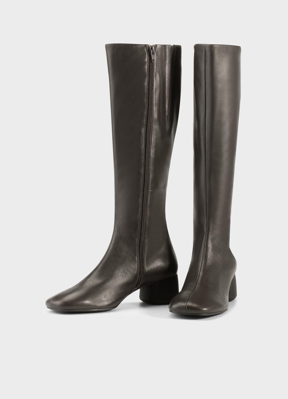 Livia tall boots BROWN LEATHER