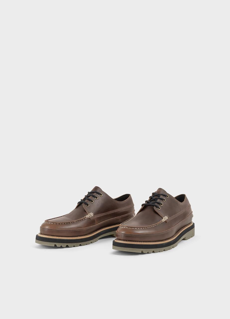 Jay chaussures basses Marron cuir