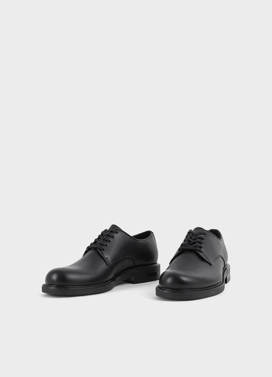 Floyd halbschuhe Schwarzes leder