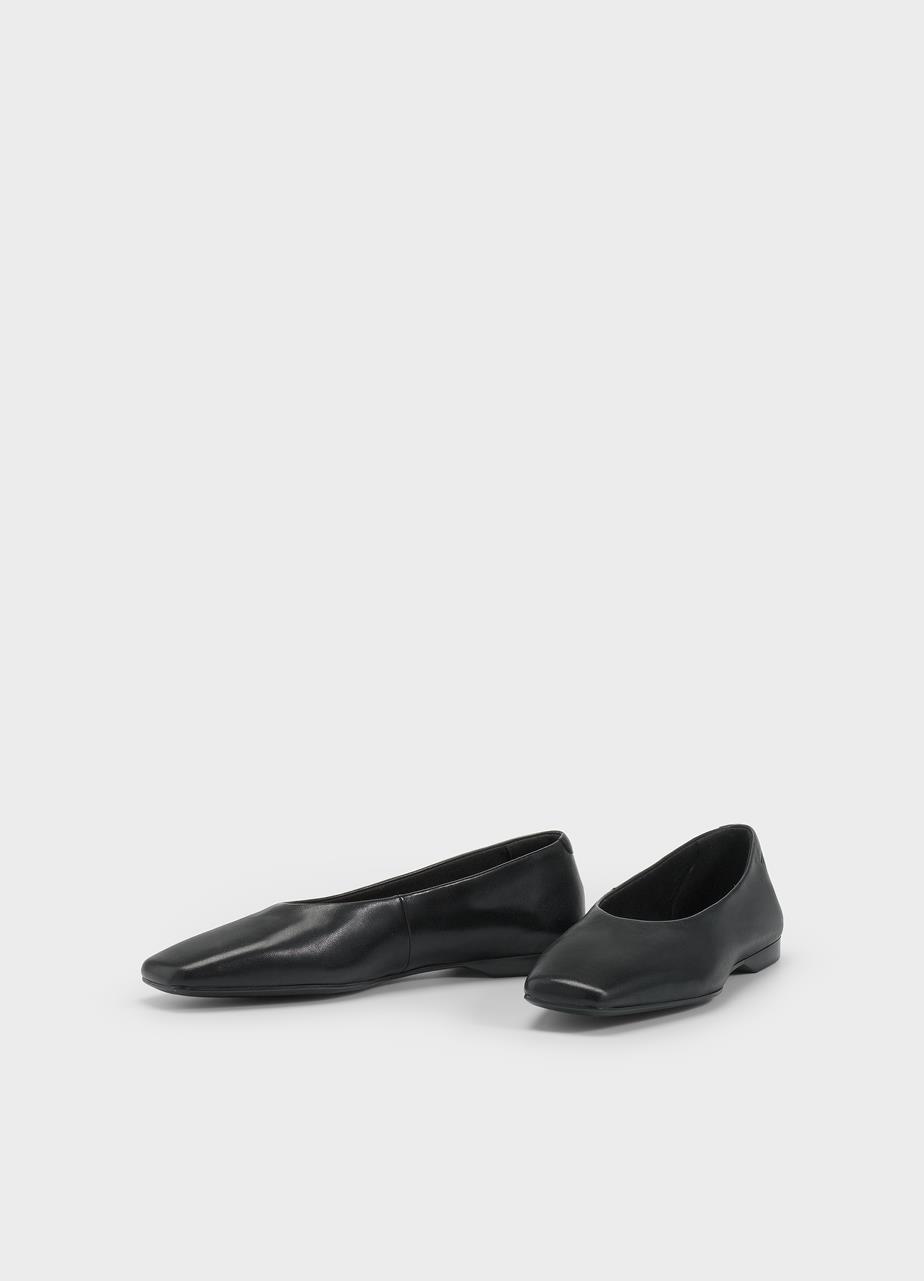 Delia pantofi Negru piele