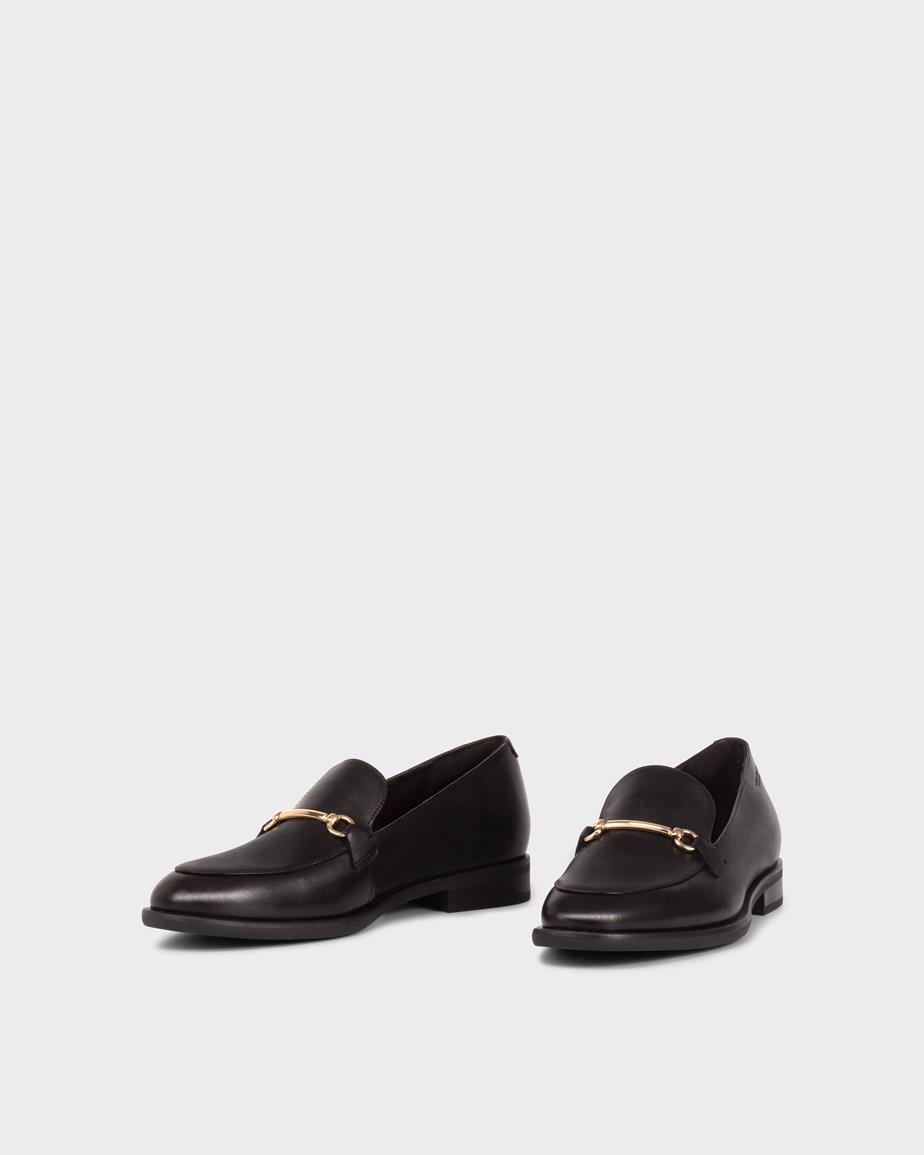Heidi loafers Černá, Kůže