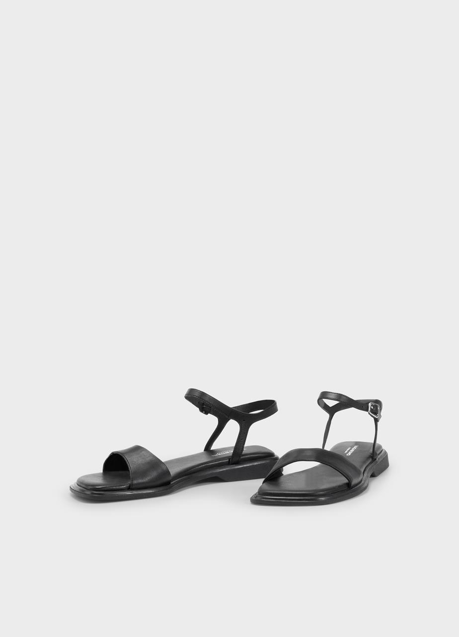 Izzy sandalen Schwarzes leder