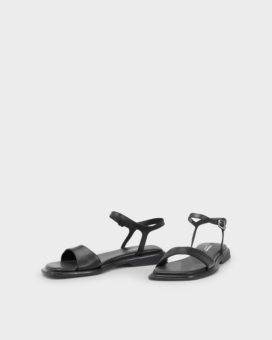 Izzy sandaler Svart, Skinn